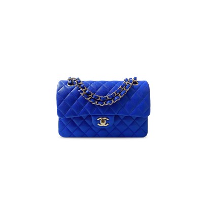 CHANEL CAVIAR LEATHER SMALL DOUBLE FLAP A01113 (23*14.5*6cm)
